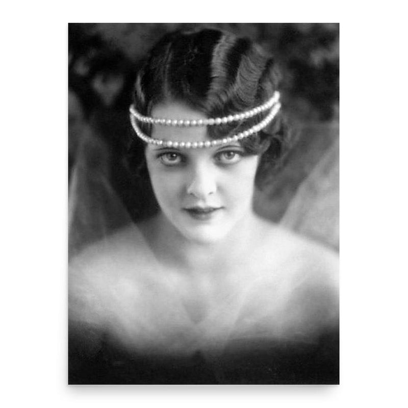 Blanche Mehaffey poster print, in size 18x24 inches.