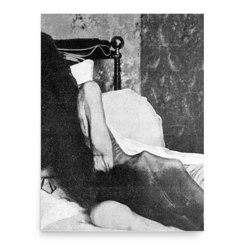 Blanche Monnier poster print, in size 18x24 inches.