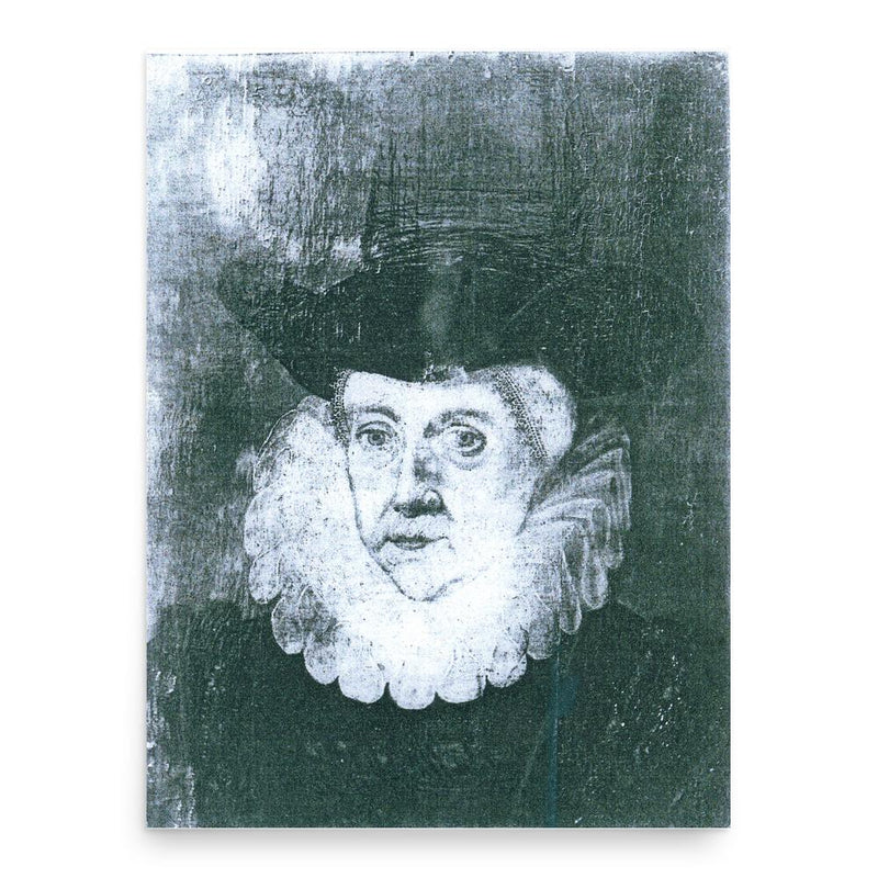 Blanche Parry poster print, in size 18x24 inches.