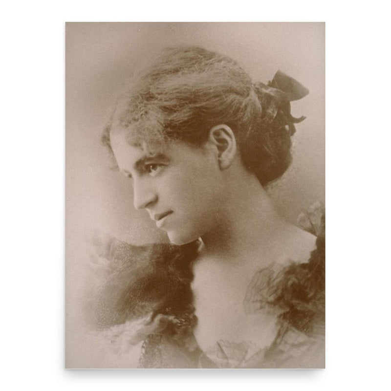 Blanche Partington poster print, in size 18x24 inches.
