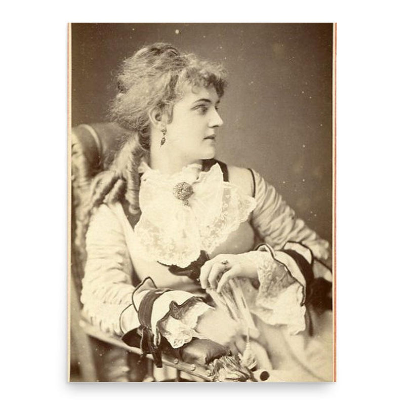 Blanche Roosevelt poster print, in size 18x24 inches.