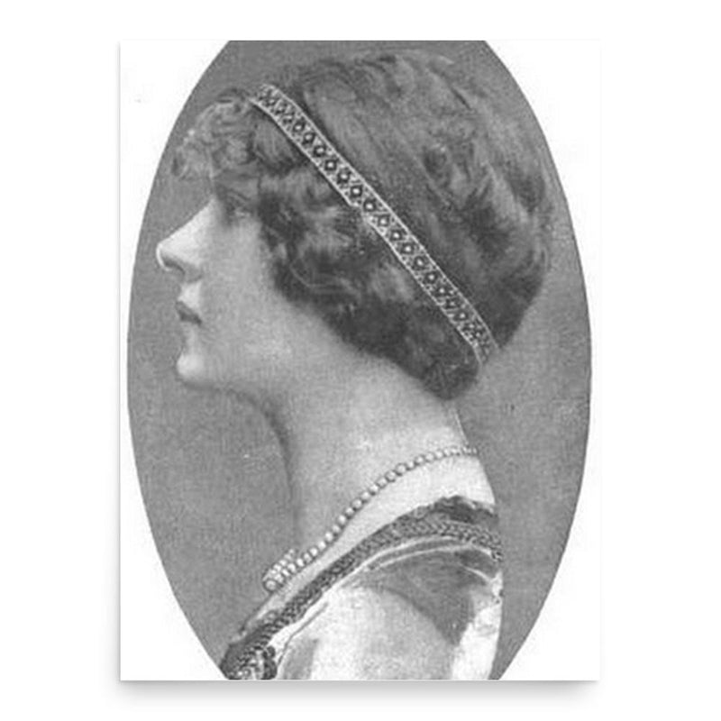 Blanche Shoemaker Wagstaff poster print, in size 18x24 inches.