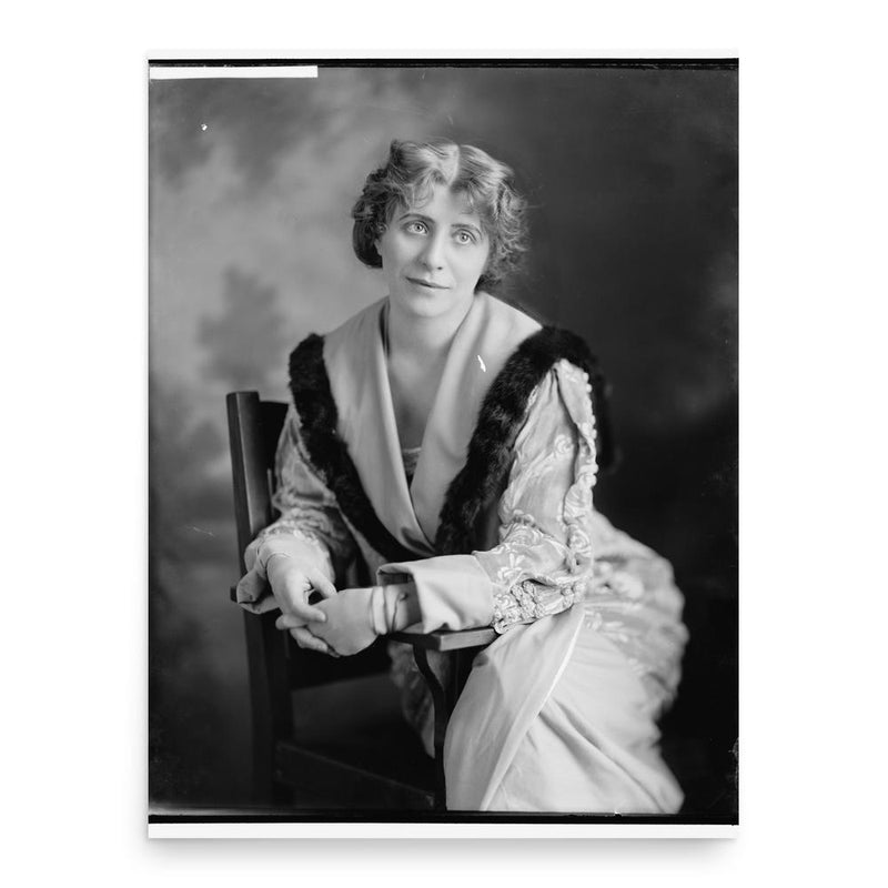 Blanche Yurka poster print, in size 18x24 inches.