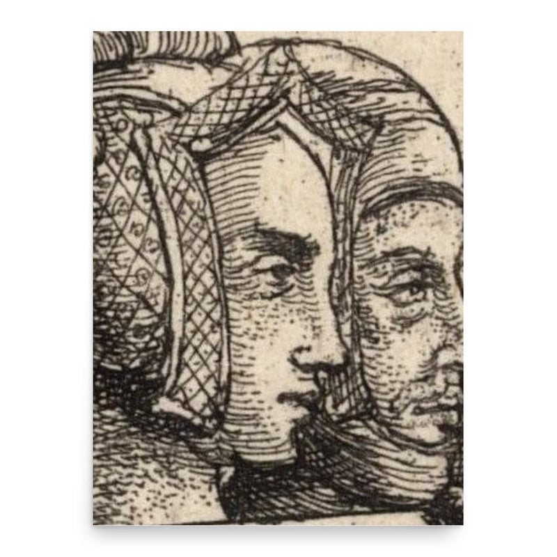 Blanche of Lancaster poster print, in size 18x24 inches.