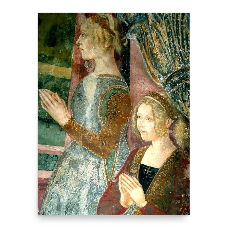 Blanche of Montferrat poster print, in size 18x24 inches.