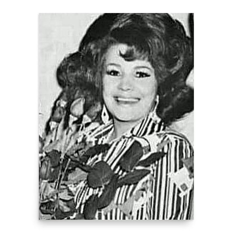 Blaze Starr poster print, in size 18x24 inches.