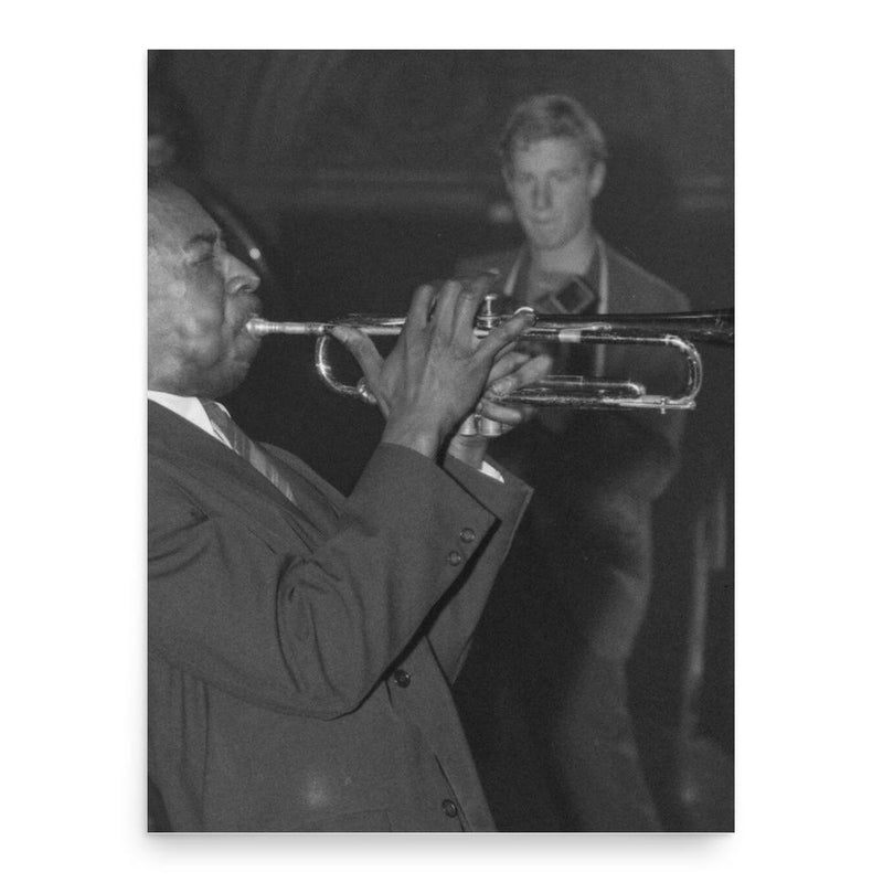 Blue Mitchell poster print, in size 18x24 inches.