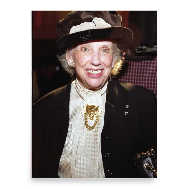 Bluma Appel poster print, in size 18x24 inches.