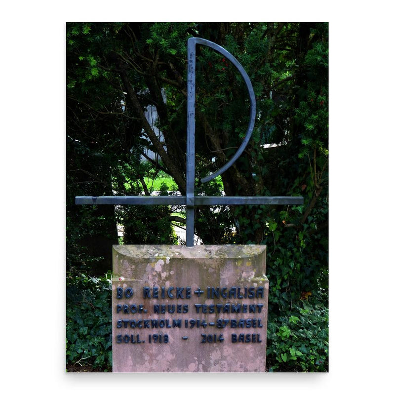 Bo Reicke poster print, in size 18x24 inches.