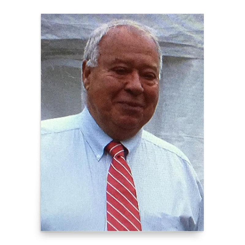 Bob Baetens poster print, in size 18x24 inches.