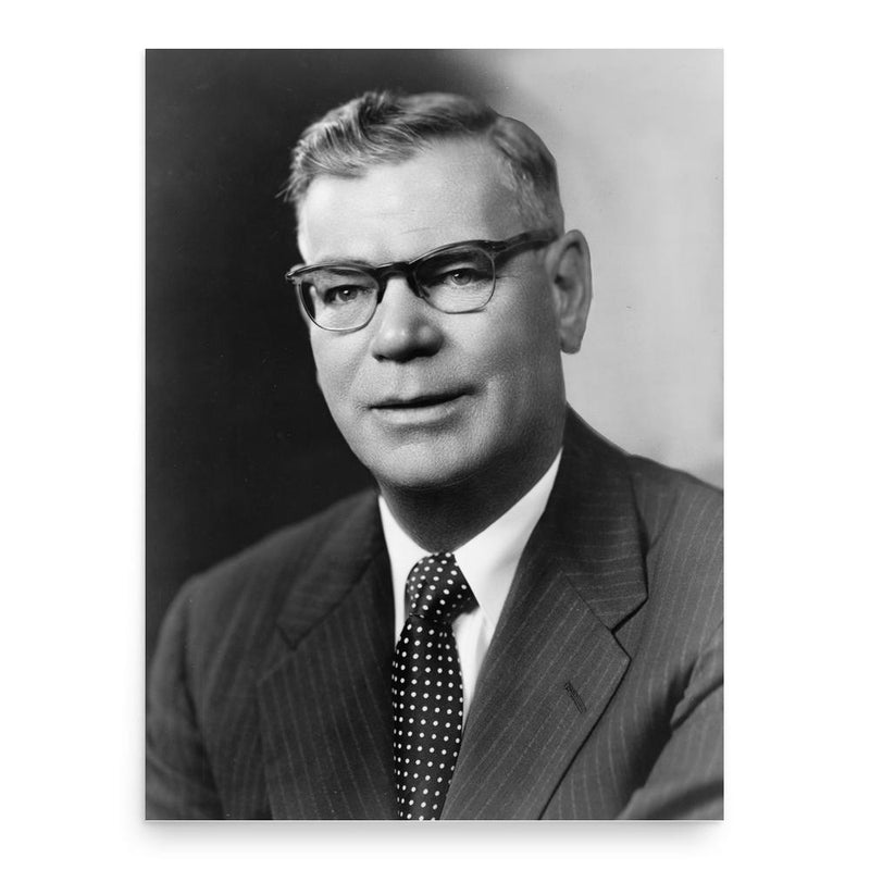 Bob Bartlett poster print, in size 18x24 inches.