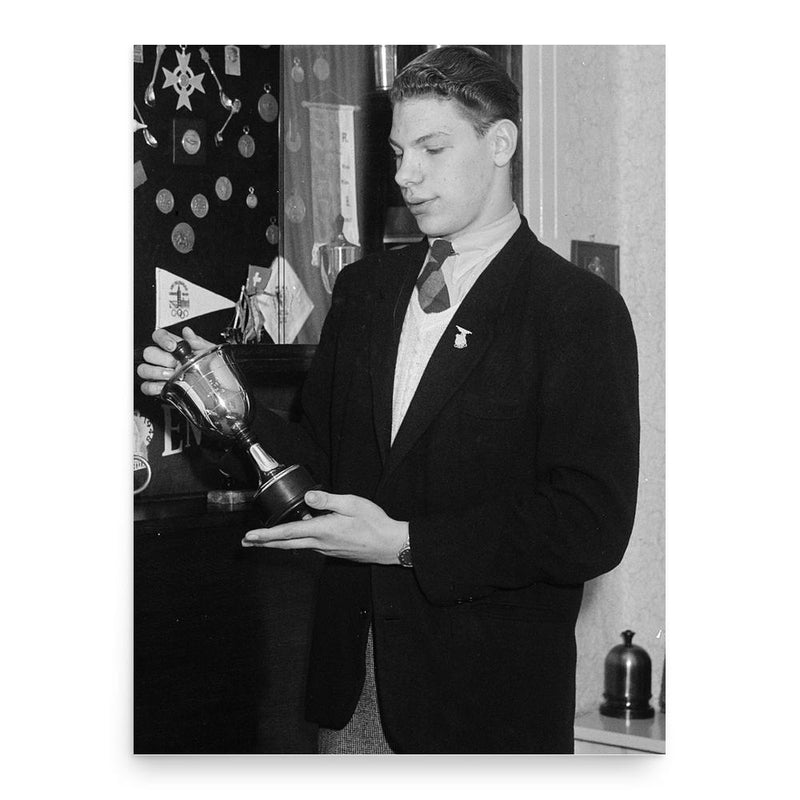 Bob Bonte poster print, in size 18x24 inches.