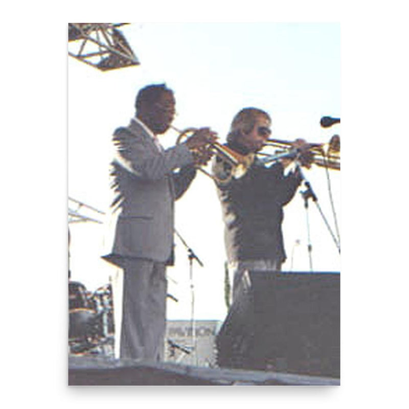 Bob Brookmeyer poster print, in size 18x24 inches.