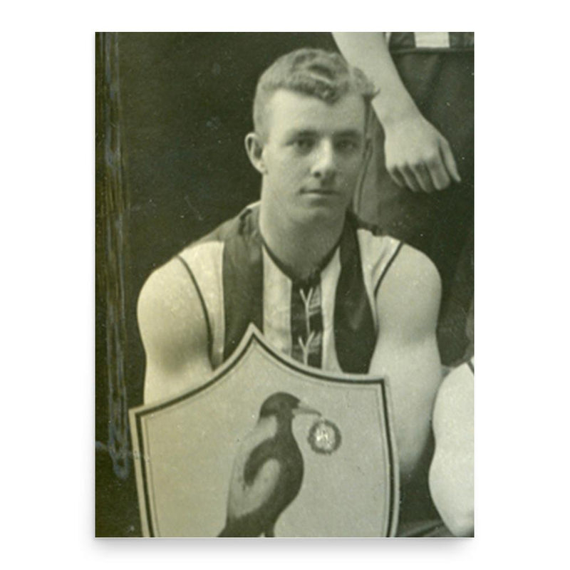 Bob Bryce poster print, in size 18x24 inches.