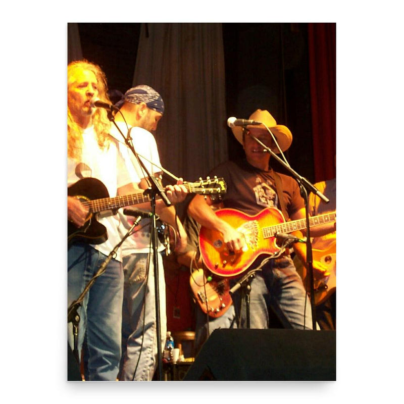 Bob Childers poster print, in size 18x24 inches.