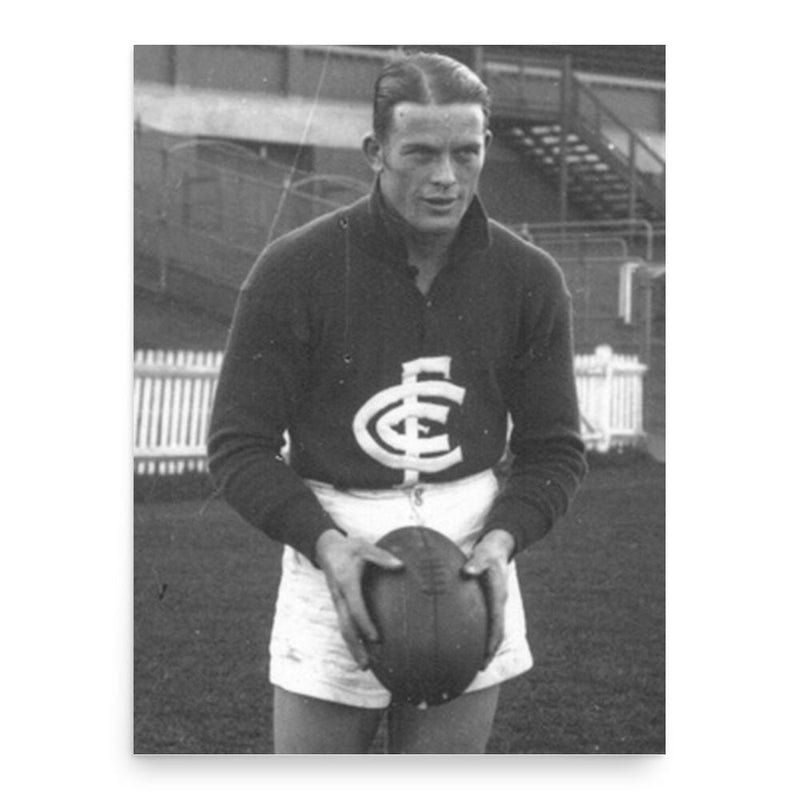 Bob Chitty poster print, in size 18x24 inches.