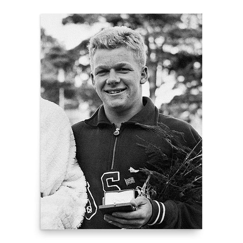 Bob Clotworthy poster print, in size 18x24 inches.