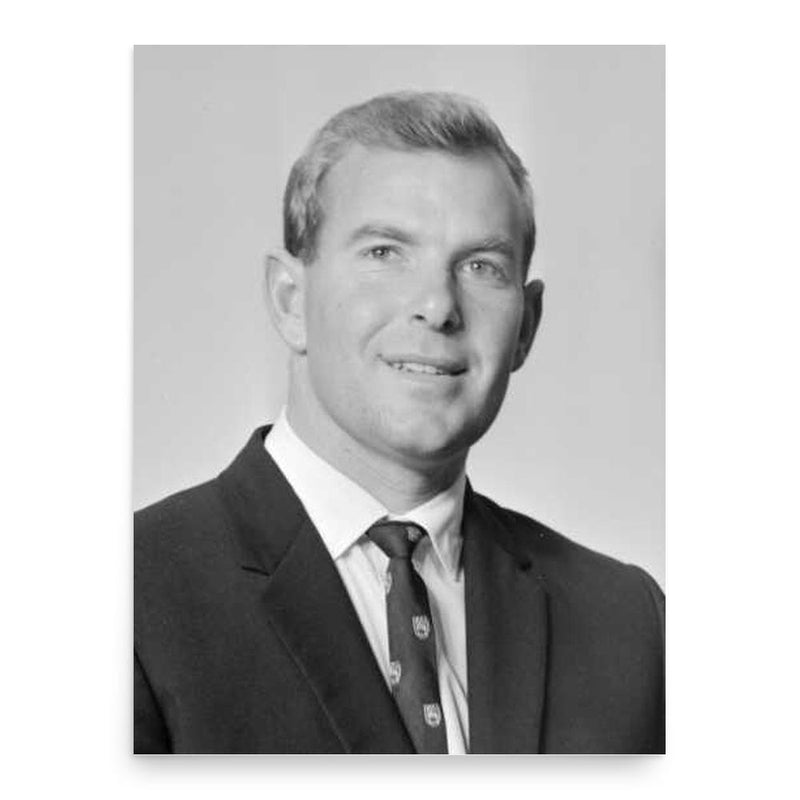 Bob Cunis poster print, in size 18x24 inches.