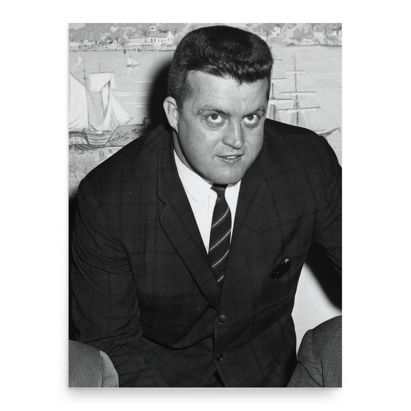 Bob Dee poster print, in size 18x24 inches.