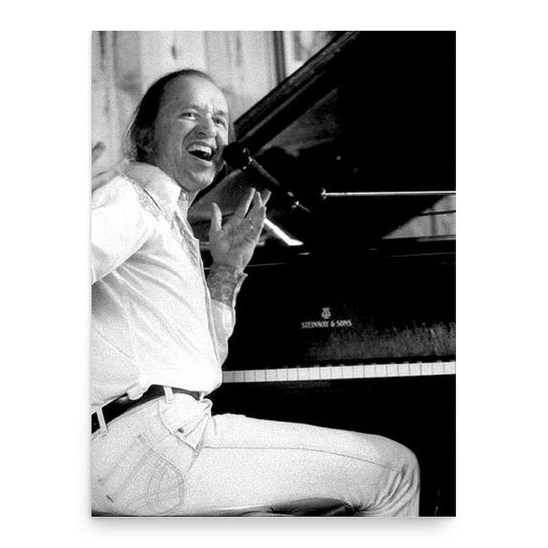 Bob Dorough poster print, in size 18x24 inches.