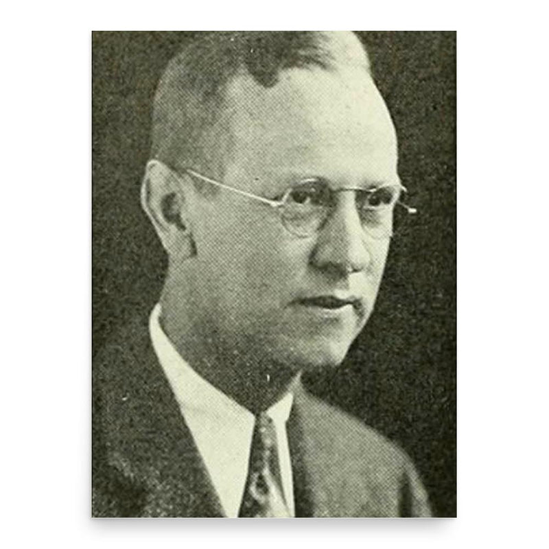 Bob Fetzer poster print, in size 18x24 inches.