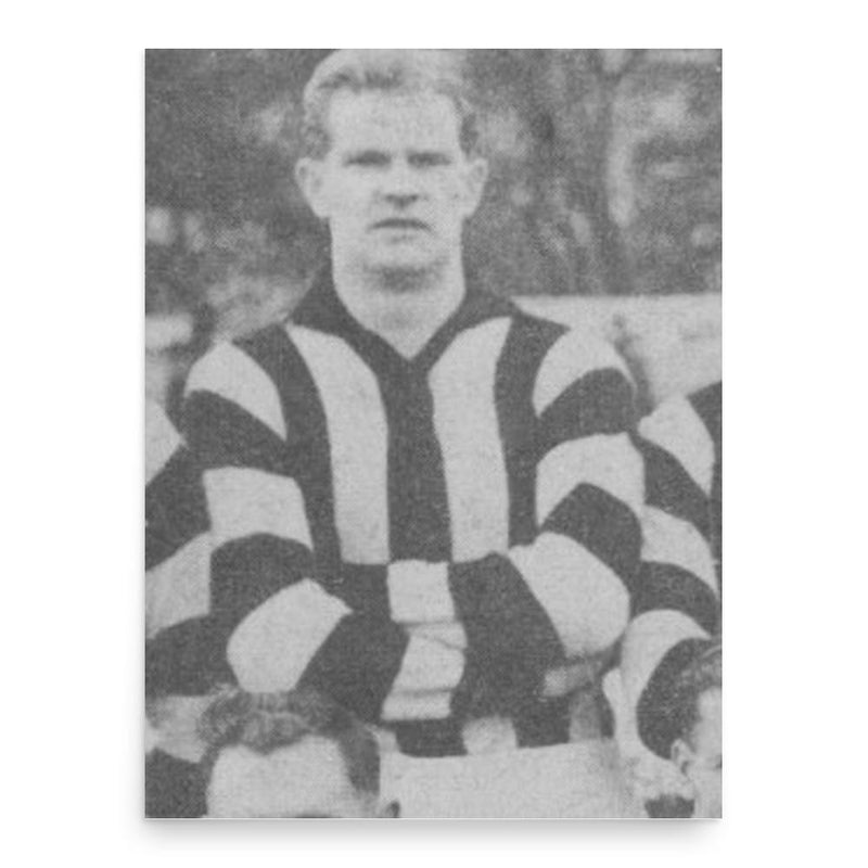 Bob Galbally poster print, in size 18x24 inches.