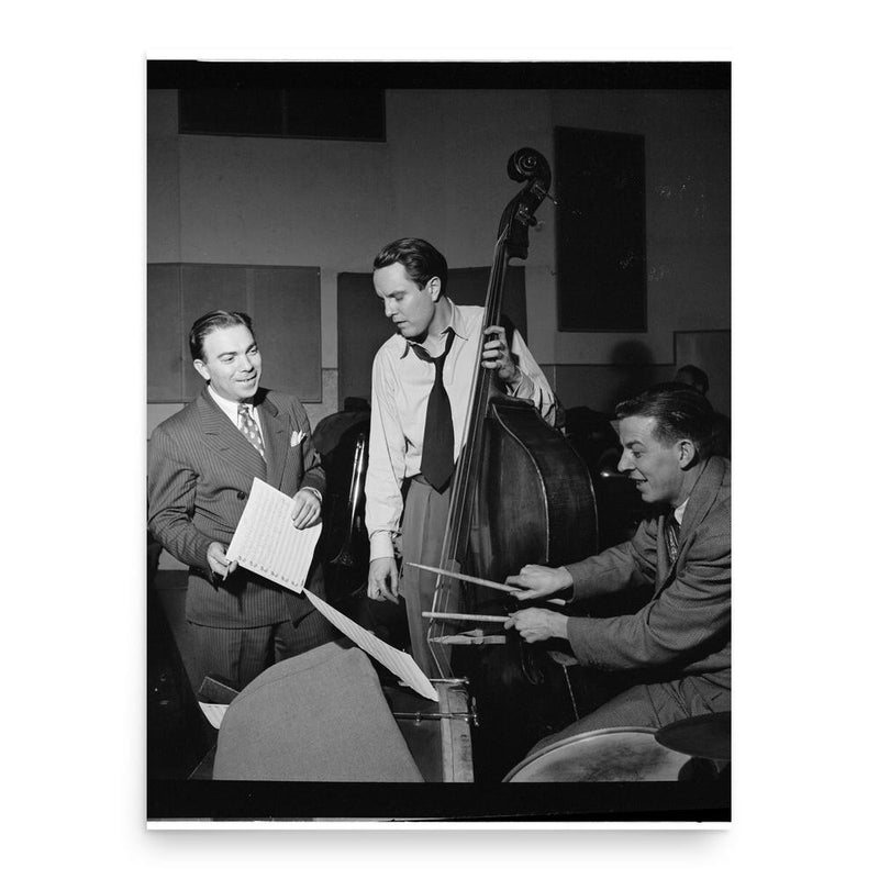 Bob Haggart poster print, in size 18x24 inches.