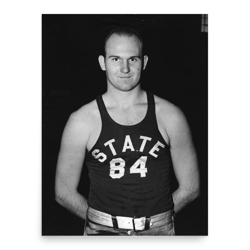 Bob Hahn poster print, in size 18x24 inches.