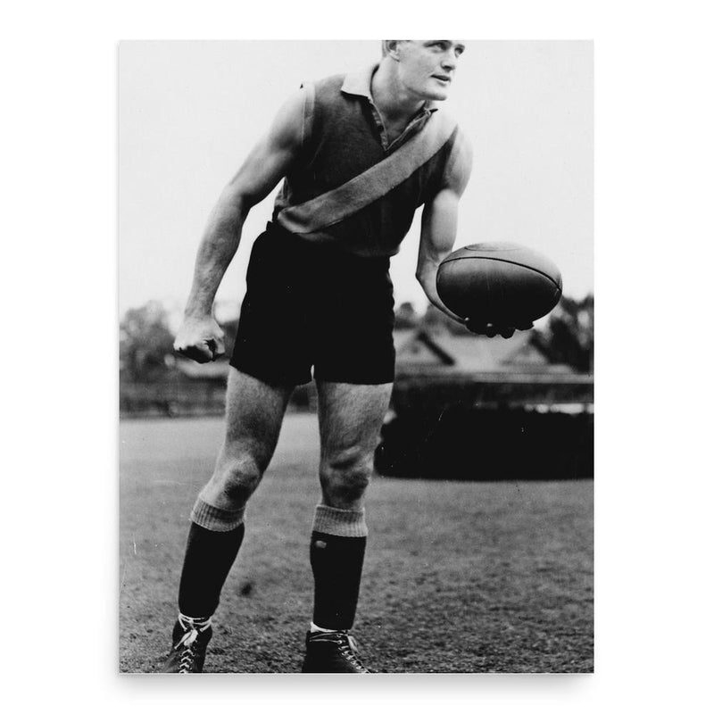 Bob Hank poster print, in size 18x24 inches.