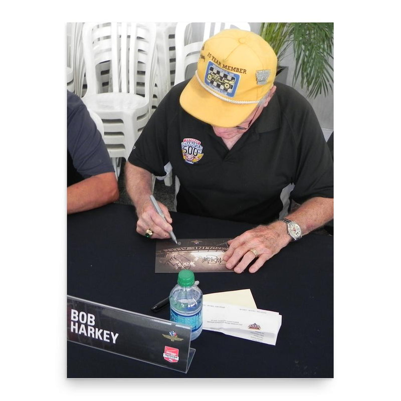 Bob Harkey poster print, in size 18x24 inches.