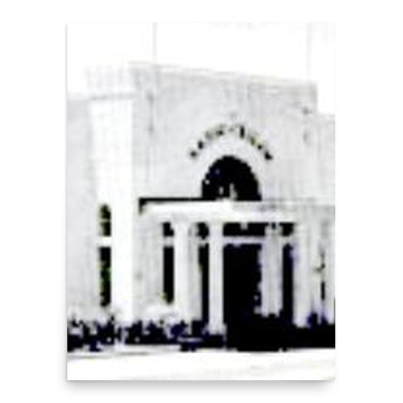 Bob Harvie poster print, in size 18x24 inches.