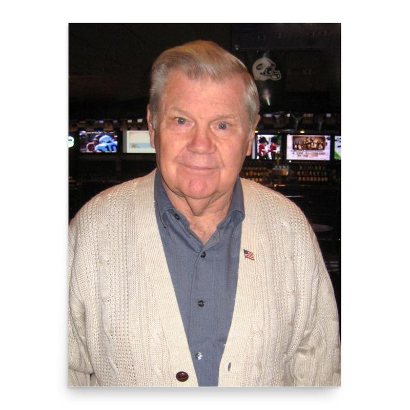 Bob Hastings poster print, in size 18x24 inches.