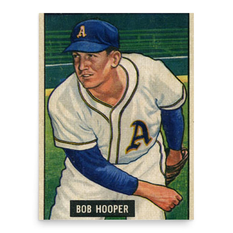Bob Hooper poster print, in size 18x24 inches.