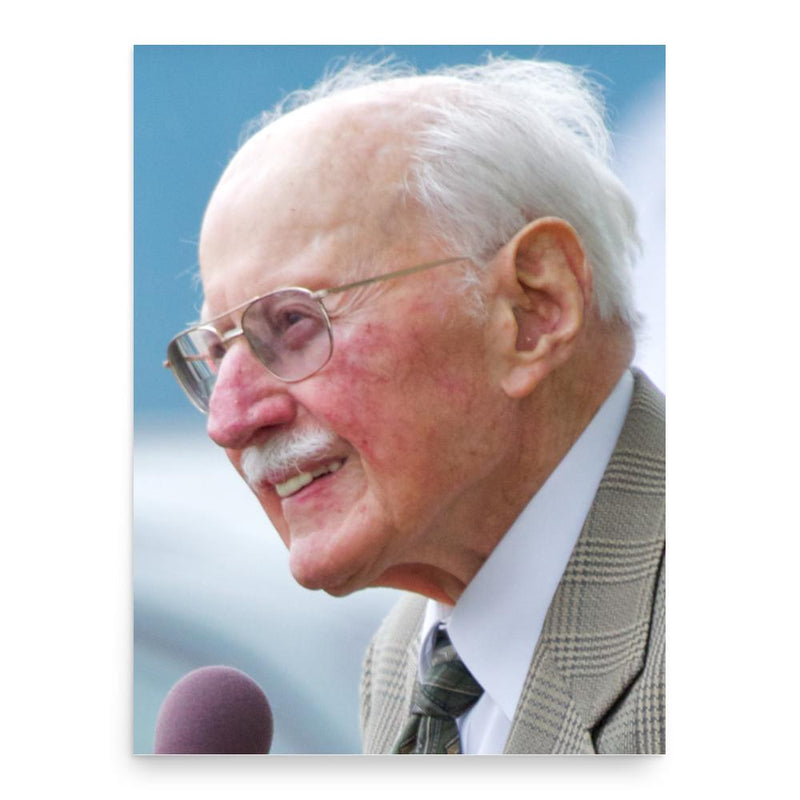 Bob Hoover poster print, in size 18x24 inches.