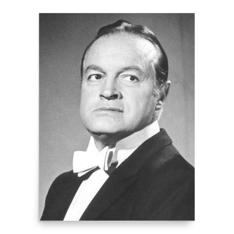 Bob Hope poster print, in size 18x24 inches.