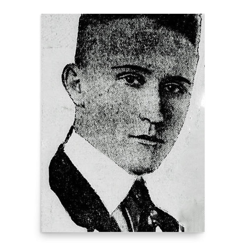 Bob Kinsella poster print, in size 18x24 inches.