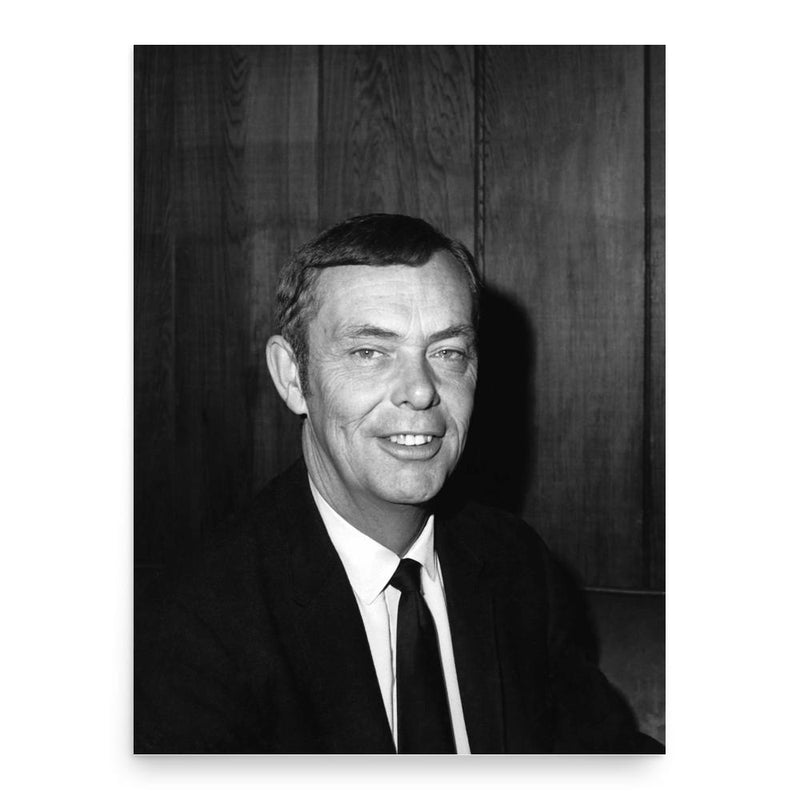 Bob Leach poster print, in size 18x24 inches.