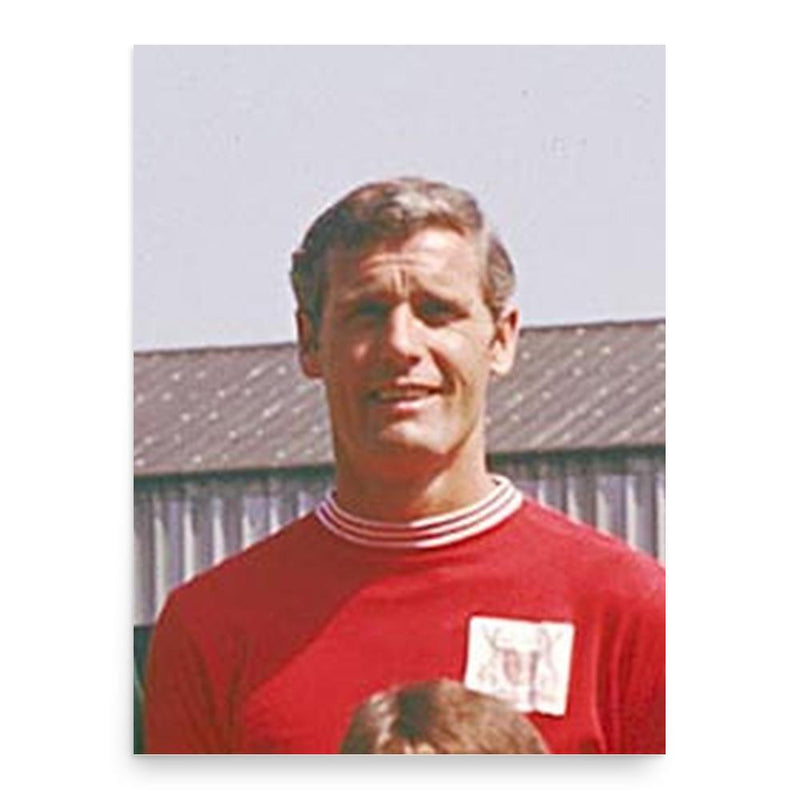 Bob McKinlay poster print, in size 18x24 inches.