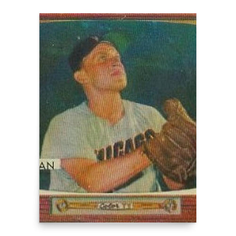 Bob Nieman poster print, in size 18x24 inches.