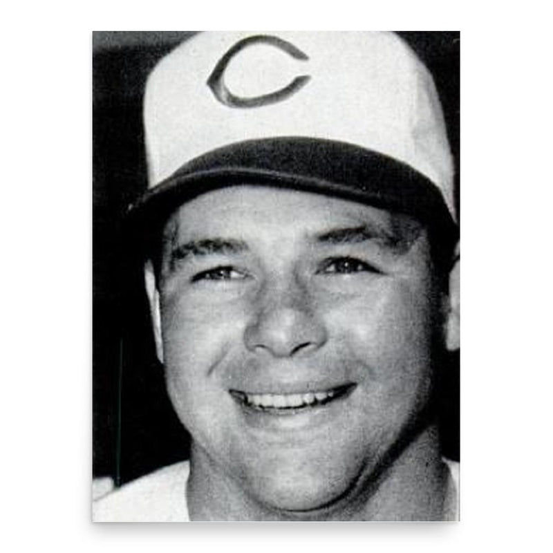 Bob Purkey poster print, in size 18x24 inches.