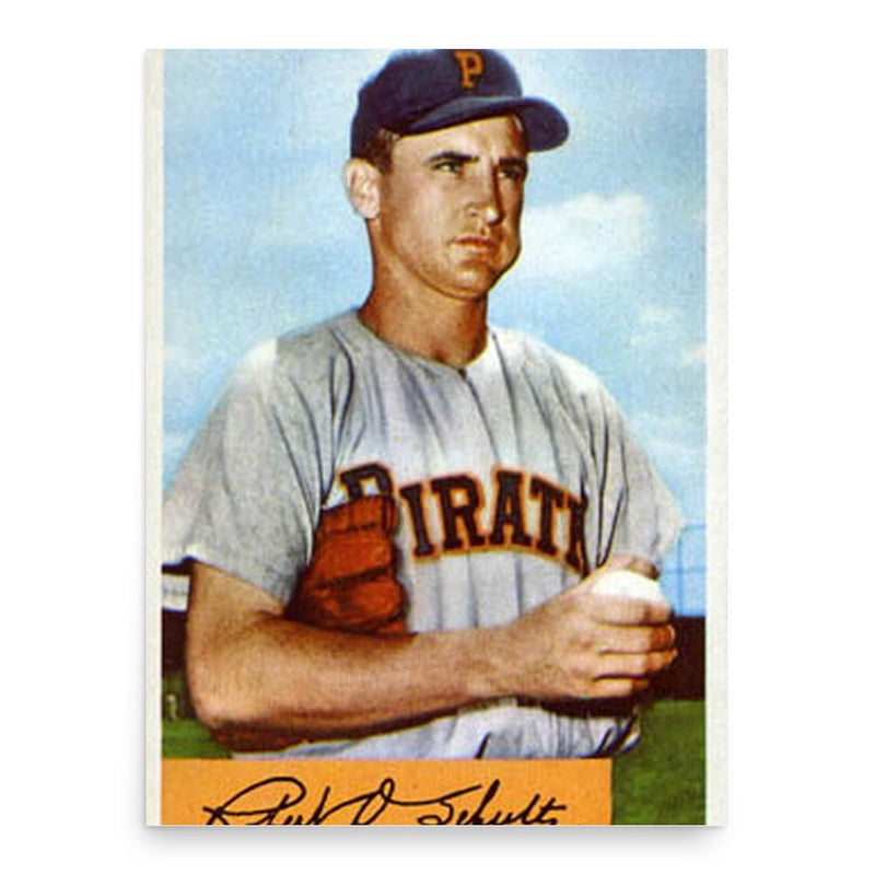 Bob Schultz poster print, in size 18x24 inches.