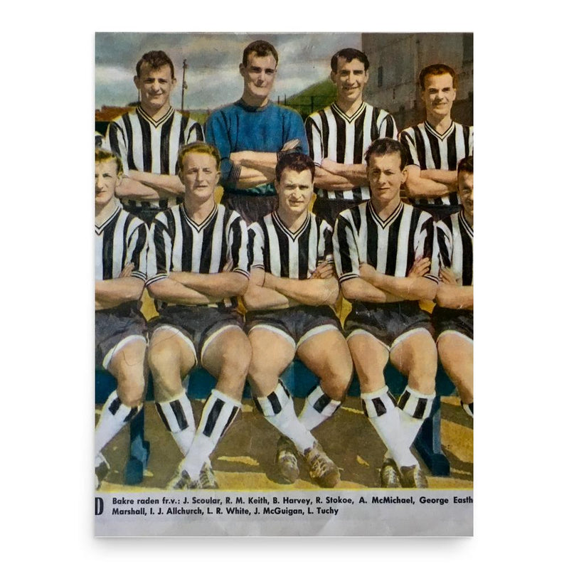 Bob Stokoe poster print, in size 18x24 inches.