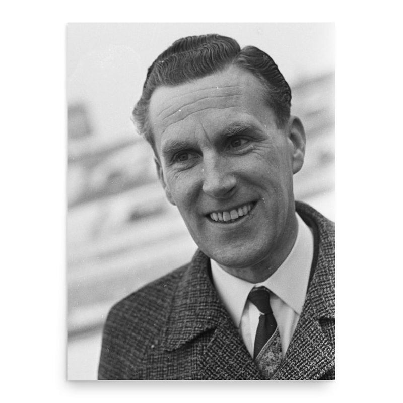 Bobby Davidson poster print, in size 18x24 inches.