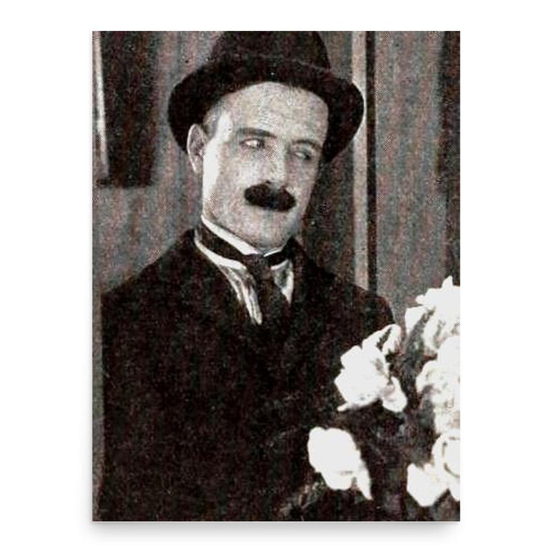 Bobby Dunn poster print, in size 18x24 inches.