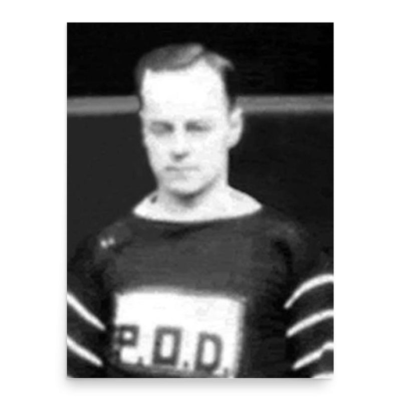 Bobby Joliat poster print, in size 18x24 inches.