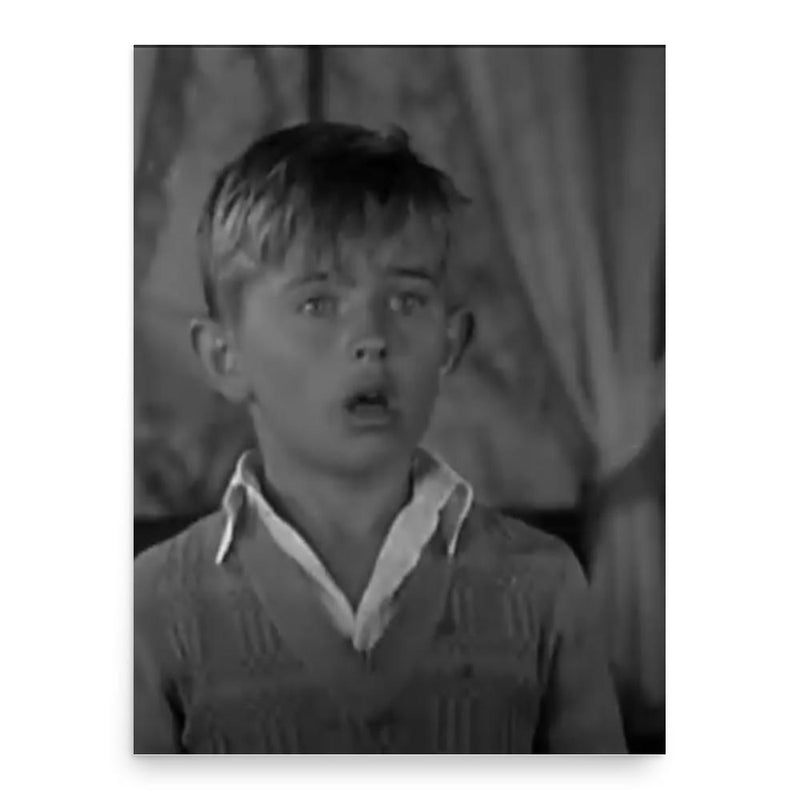 Bobby Mallon poster print, in size 18x24 inches.