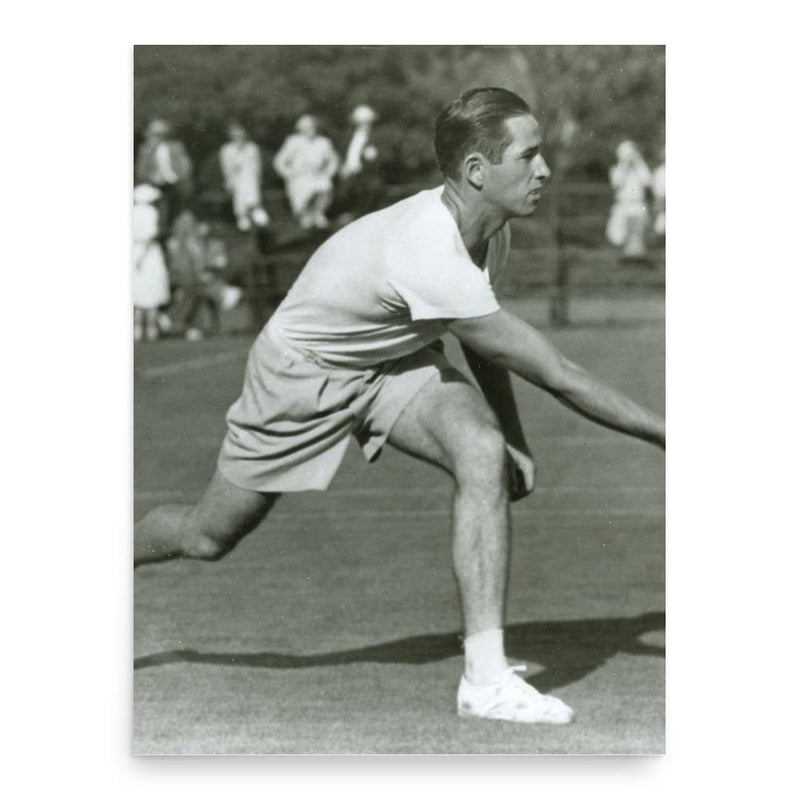 Bobby Riggs poster print, in size 18x24 inches.