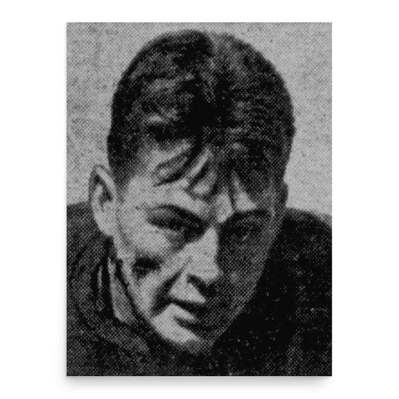 Bobby Robertson poster print, in size 18x24 inches.