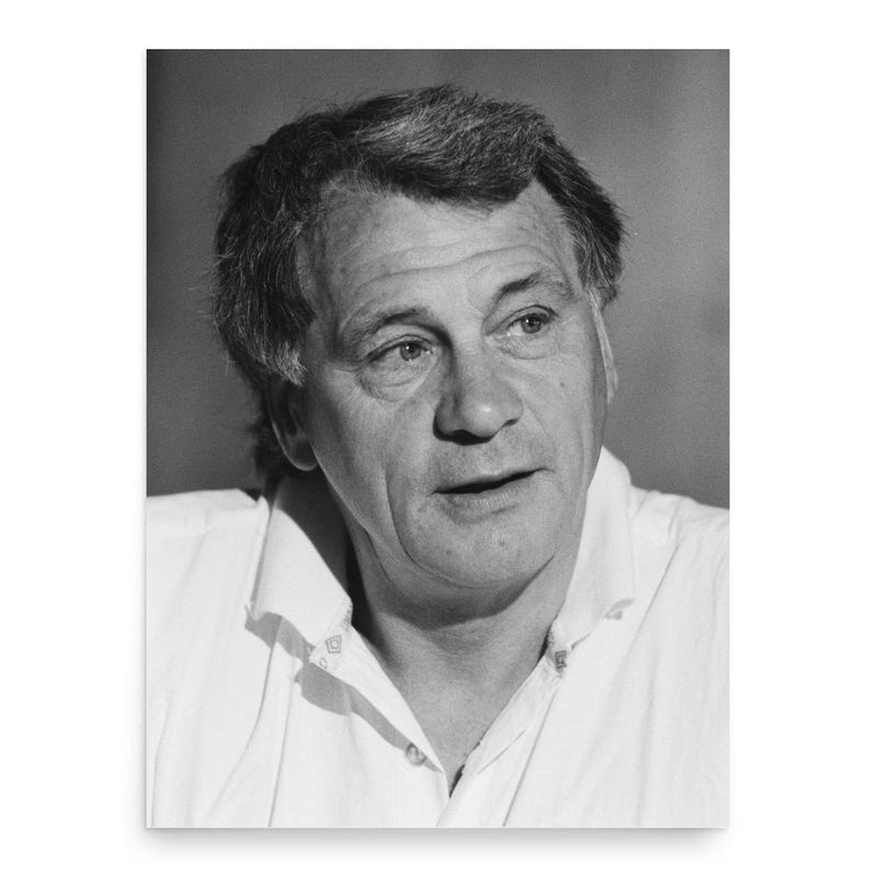 Bobby Robson poster print, in size 18x24 inches.