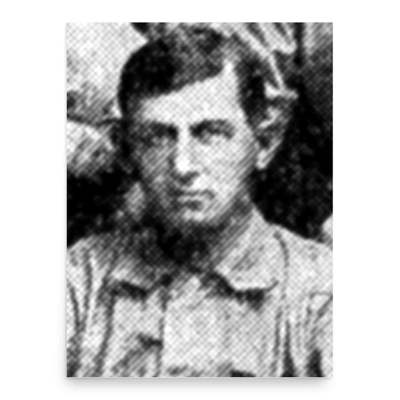 Bobby Rothermel poster print, in size 18x24 inches.